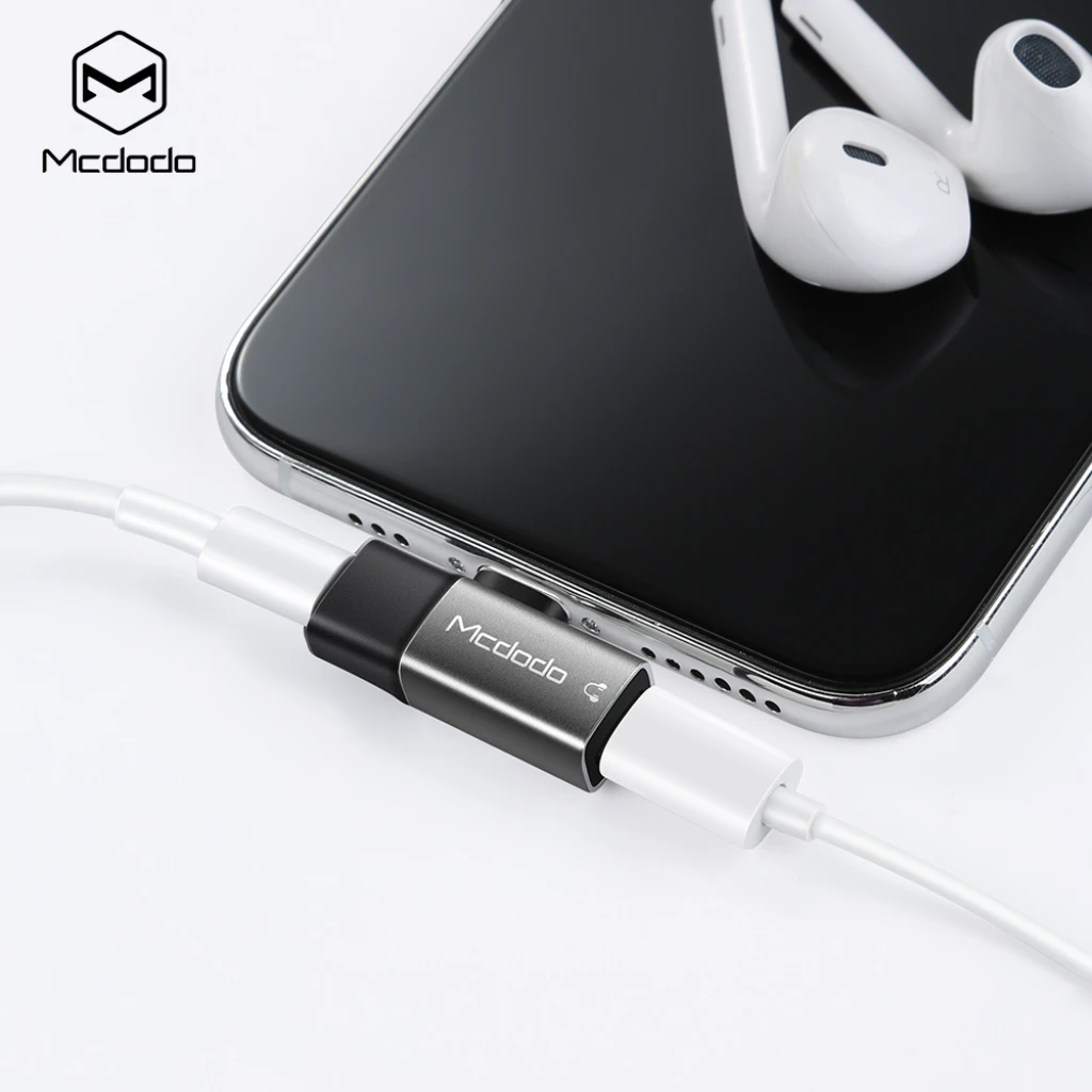 MCDODO Lightning to Dual Lightning Audio Adapter WF Series – Buy